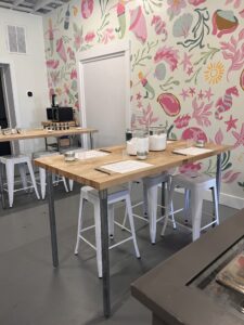 Salvia Salts Work Area